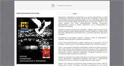 Desktop Screenshot of koniakowski.pl